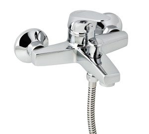 Monomando de baño con kit Cromado Ge2
